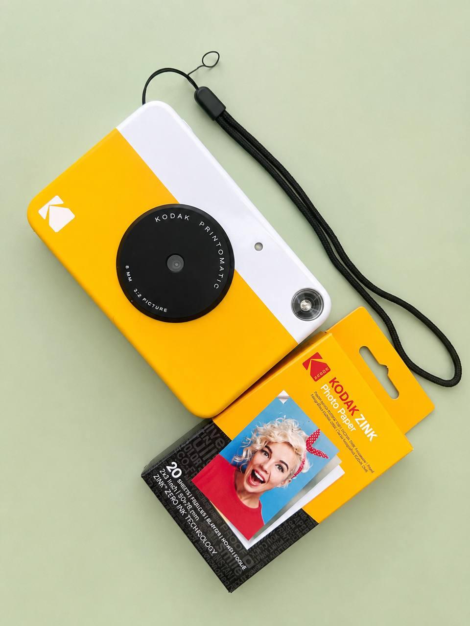 Фотоаппарат мгновенной печати Kodak Printomatic с пленкой Zink 2x3