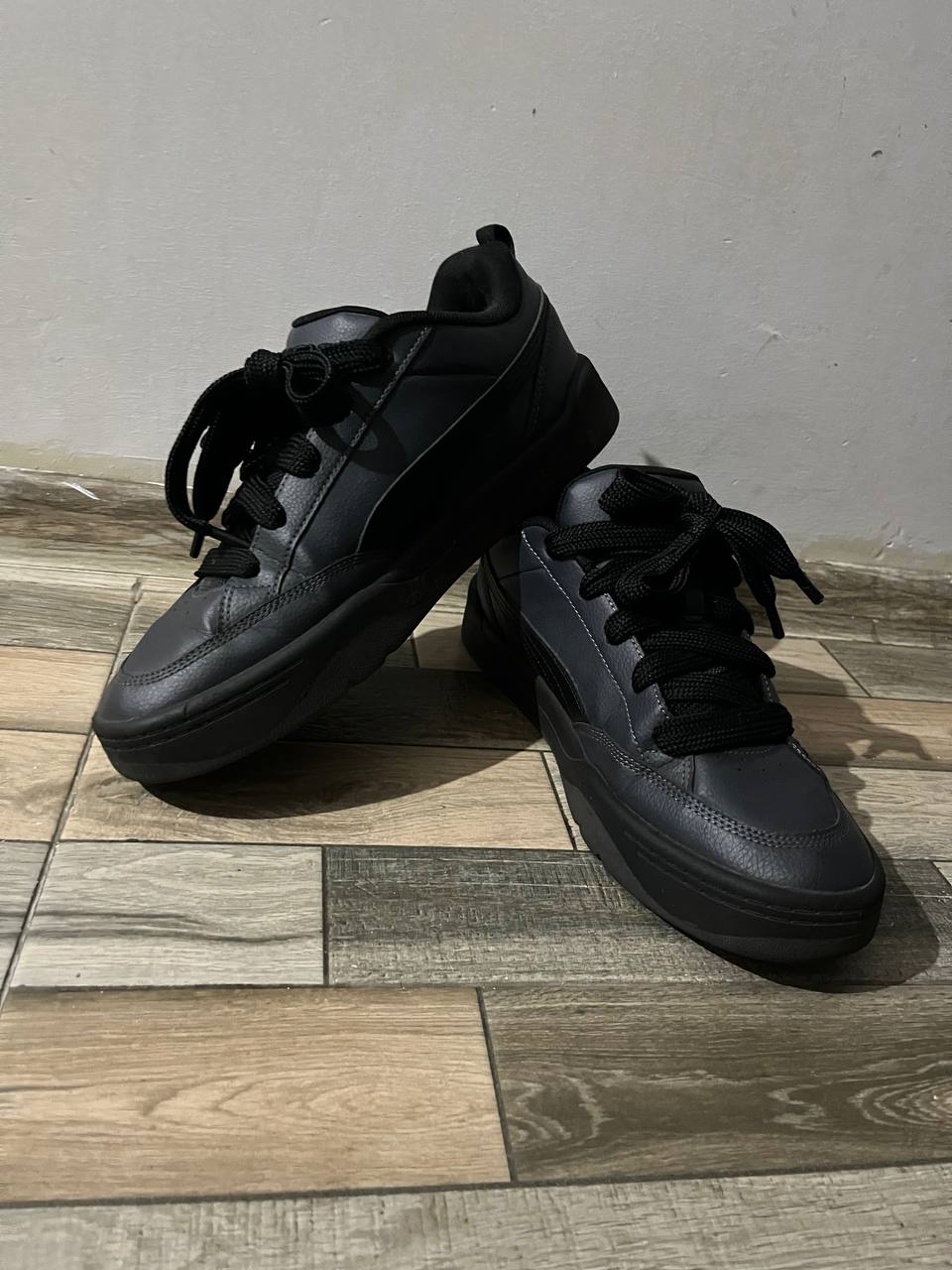Кроссовки PUMA чёрные, размер 46