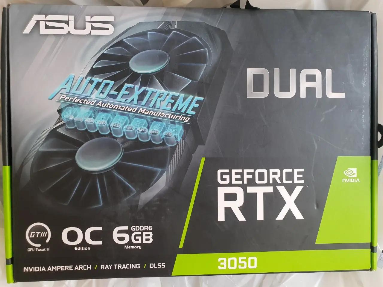 Игровой ПК: Intel Core i7-6700K, NVIDIA RTX 3050 6GB, 8GB DDR4
