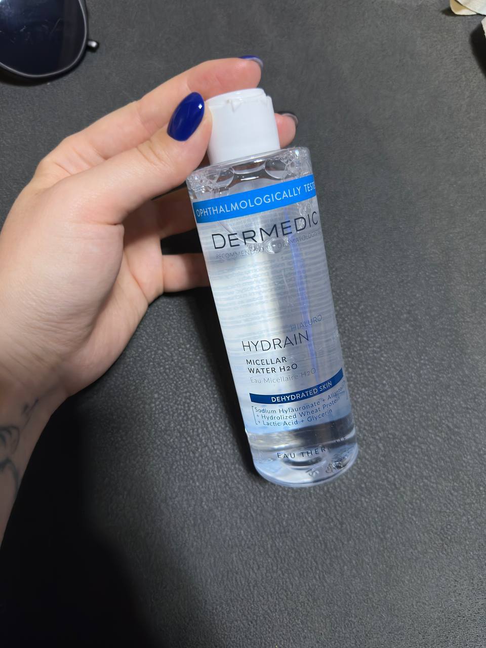 Мицеллярная вода DERMEDIC HYDRAIN HIALURO MICELLAR WATER H2O