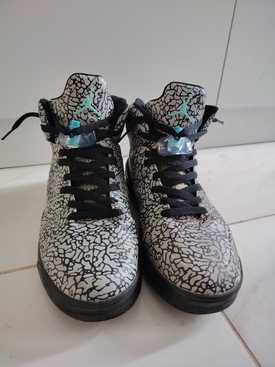 Кроссовки Jordan 5 Retro Elephant Print, размер 43