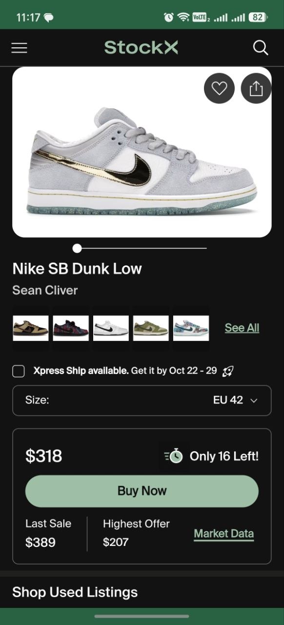 Nike SB Dunk x Sean Cliver