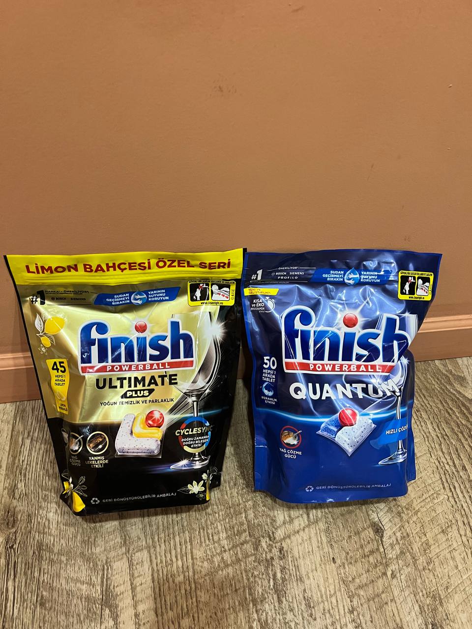 Капсулы для посудомоечной машины Finish Quantum, 50 шт.