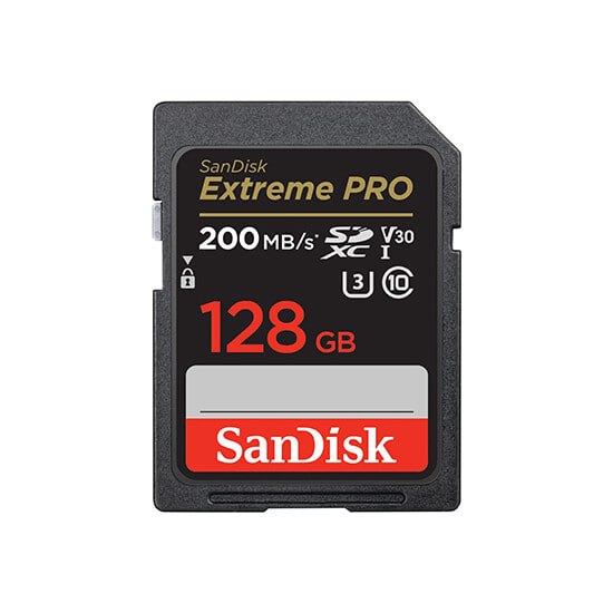 Карта памяти SanDisk 128GB Extreme PRO UHS-I SDXC