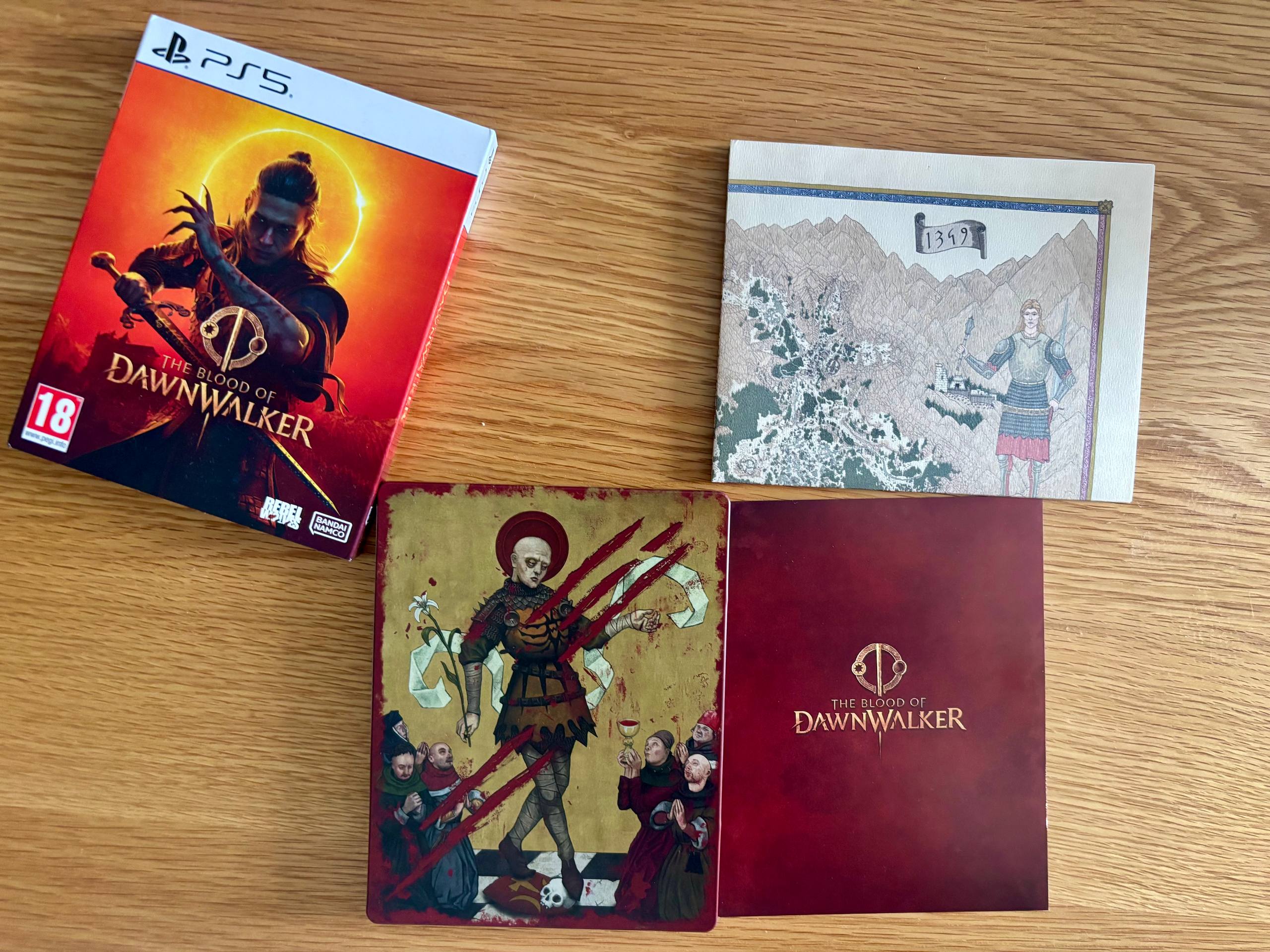 Blood of Dawnwalker диск PS5 эксклюзивное издание