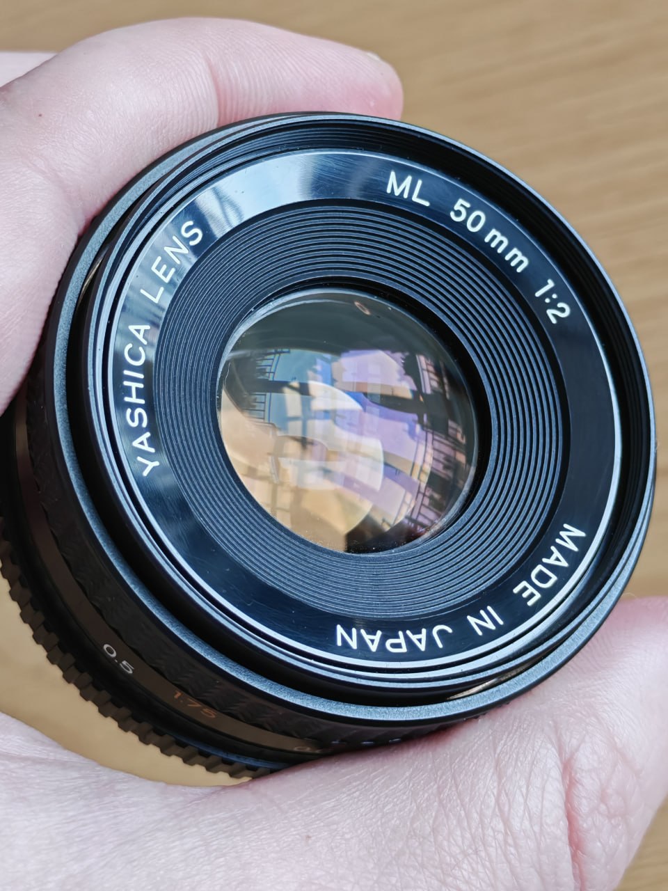 Плёночный фотоаппарат Yashica FX-3 с объективом Yashica ML 50 F2