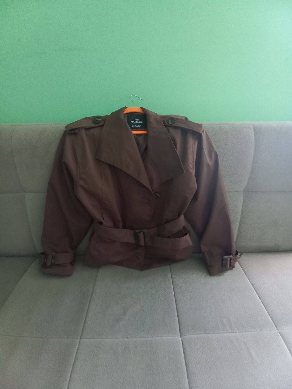 Куртка Pull&Bear коричневая размер S