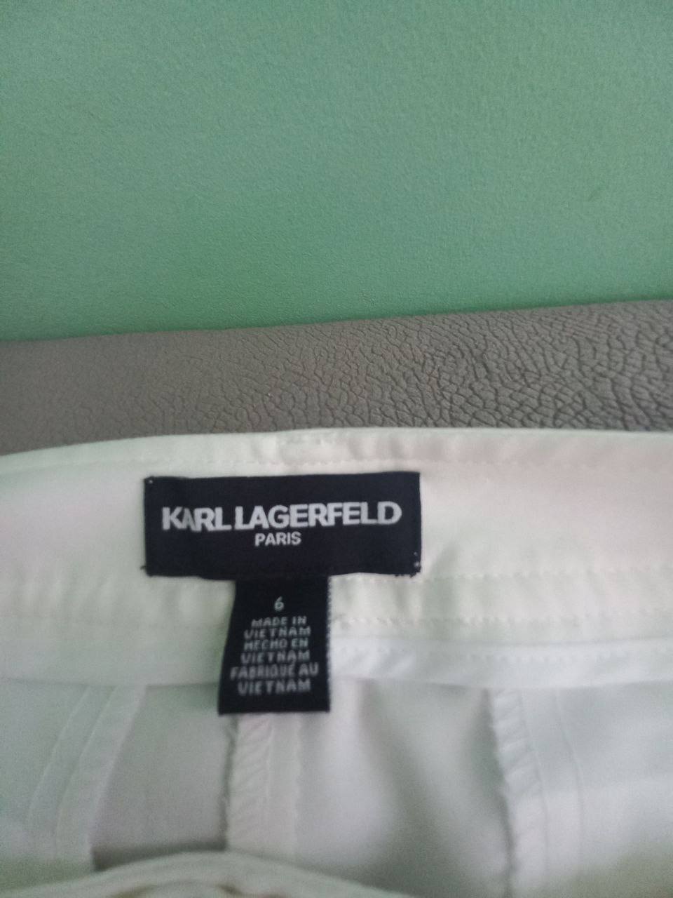 Дизайнерские брюки Karl Lagerfeld, размер 6-8