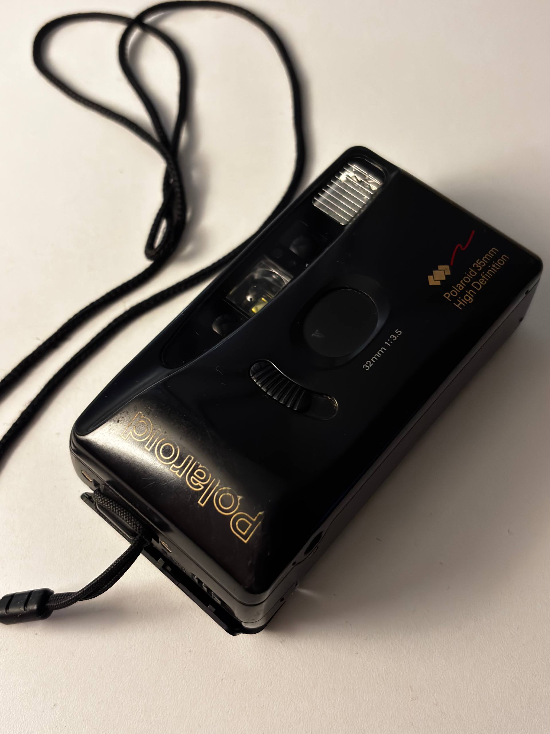Винтажный плёночный фотоаппарат Polaroid 35mm High Definition + чехол