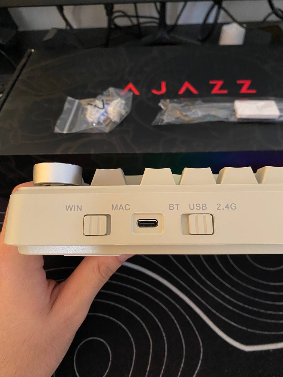 AJAZZ AK820 MAX беспроводная механическая клавиатура 75%