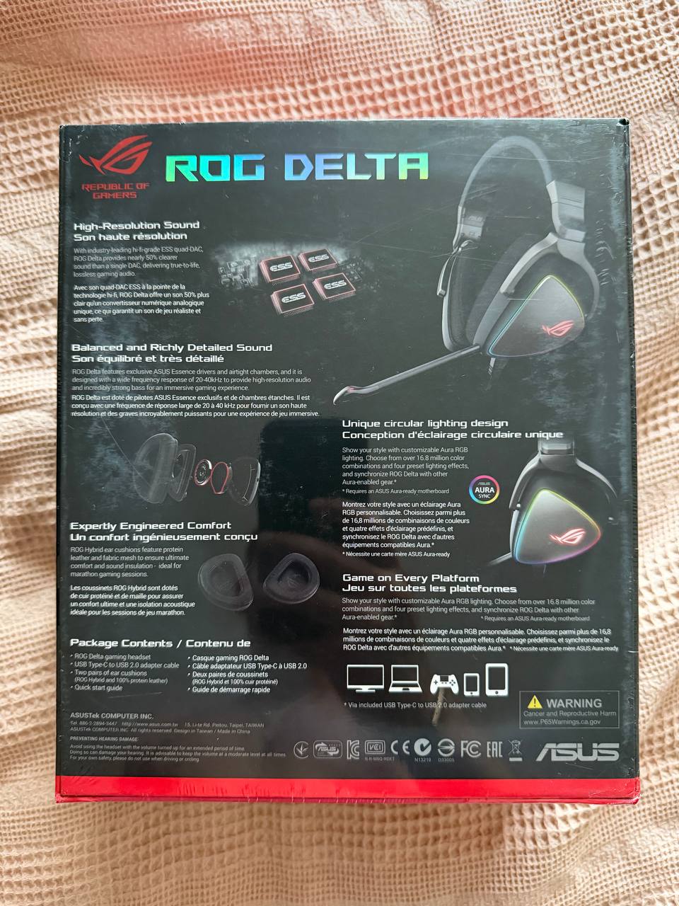 ASUS ROG Delta игровая гарнитура