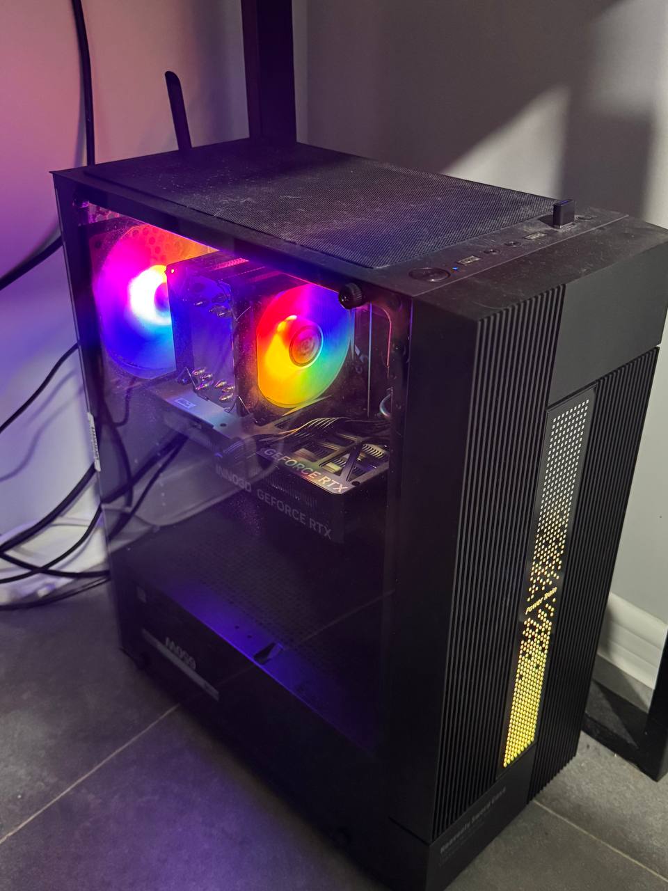 Игровой ПК: ASUS PRIME H610M-K D4, RTX 5050 8 ГБ, 16 ГБ DDR4