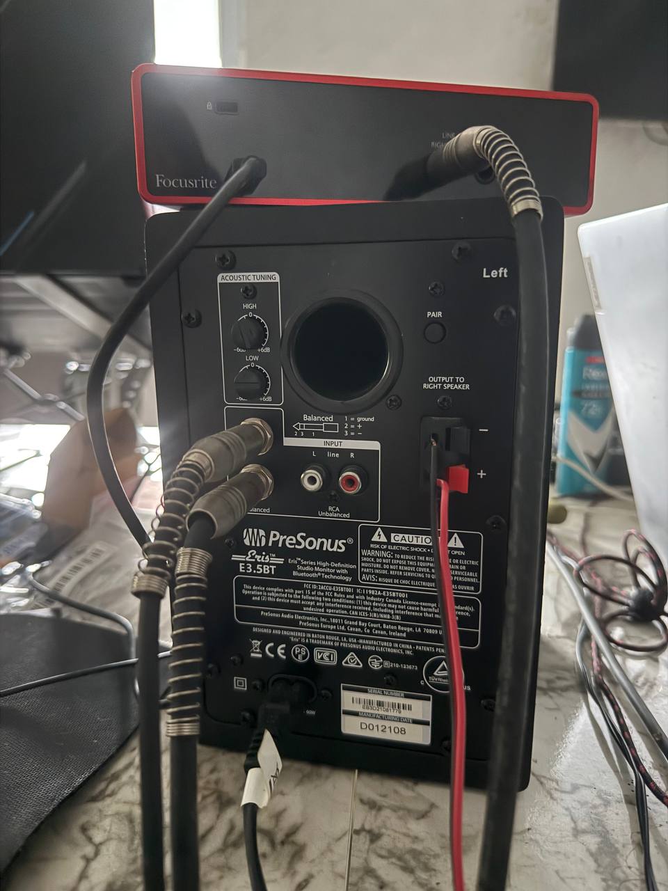 Звуковая карта Focusrite с двумя входами
