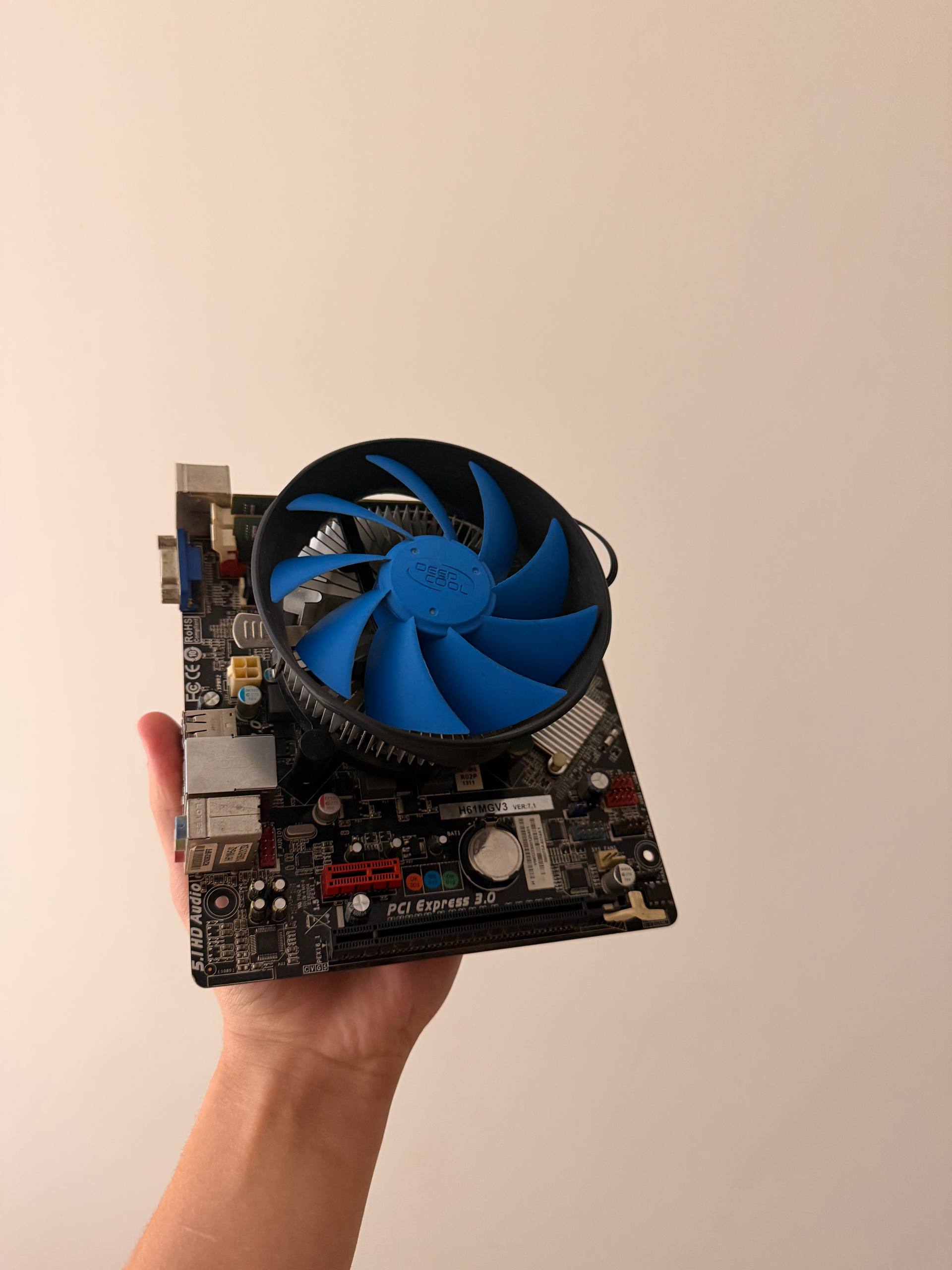 Комплект для ПК: i7-3770 + материнская плата mATX + 16 ГБ DDR3