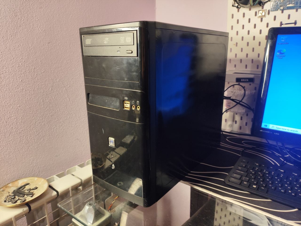 Офисный ПК Intel i7-870 + монитор BenQ GL93I-T + клавиатура и мышь
