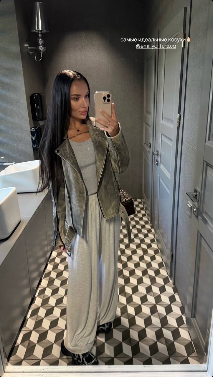 Косуха Emiliya Furs из натуральной кожи