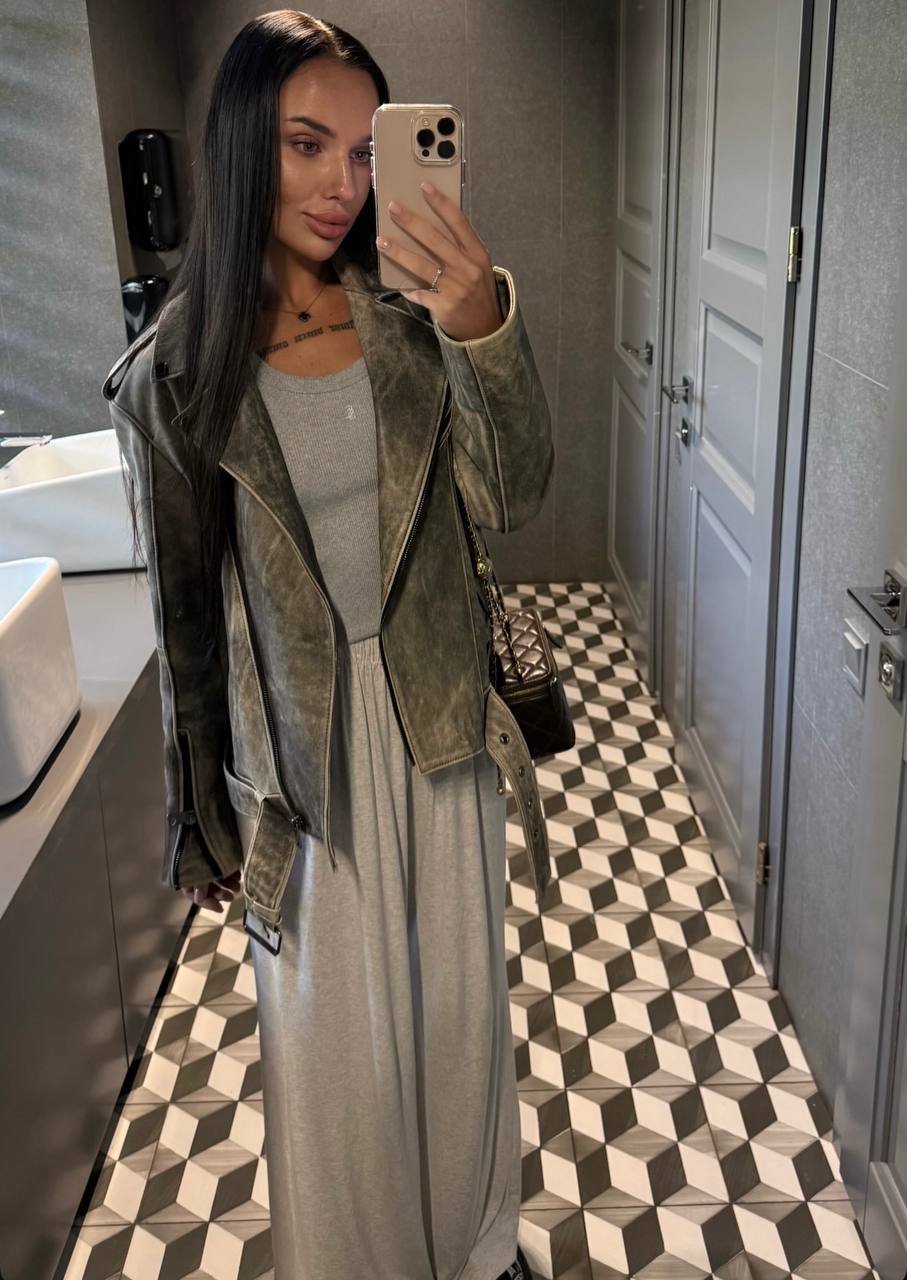 Косуха Emiliya Furs из натуральной кожи