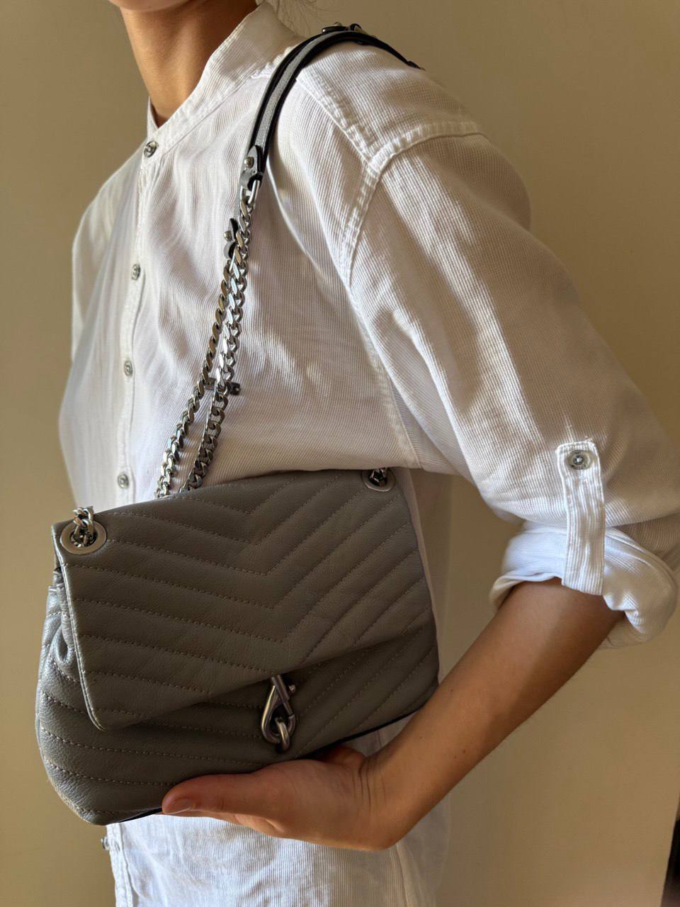 Сумка Rebecca Minkoff Edie Grey