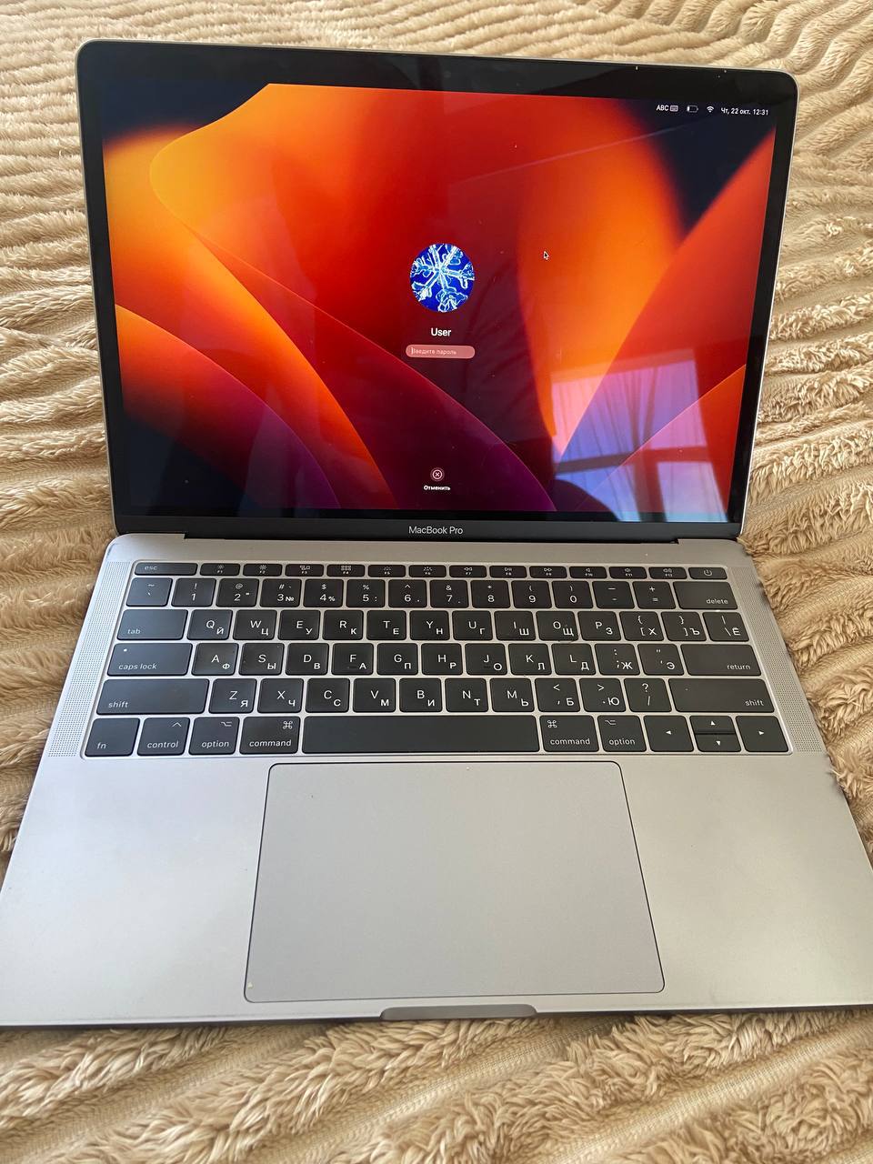 MacBook 2017 16GB RAM 512GB SSD