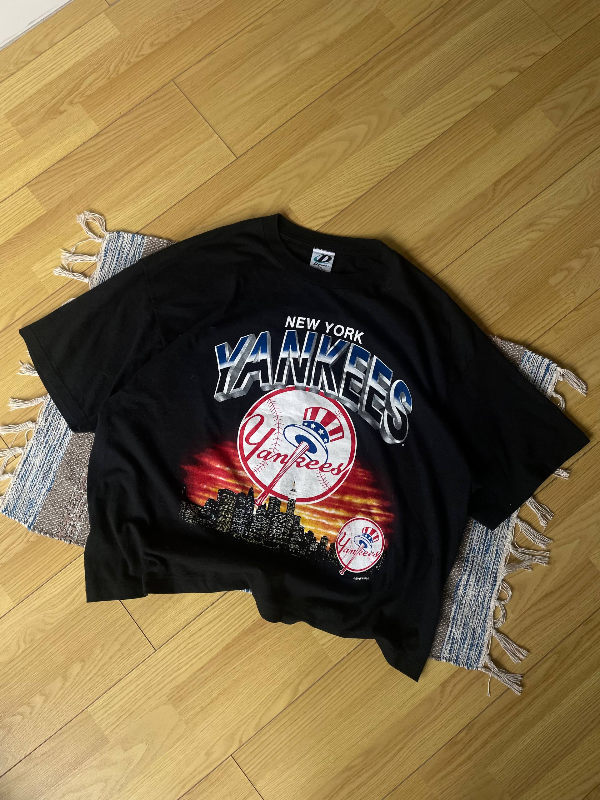 Винтажная футболка New York Yankees MLB 2004