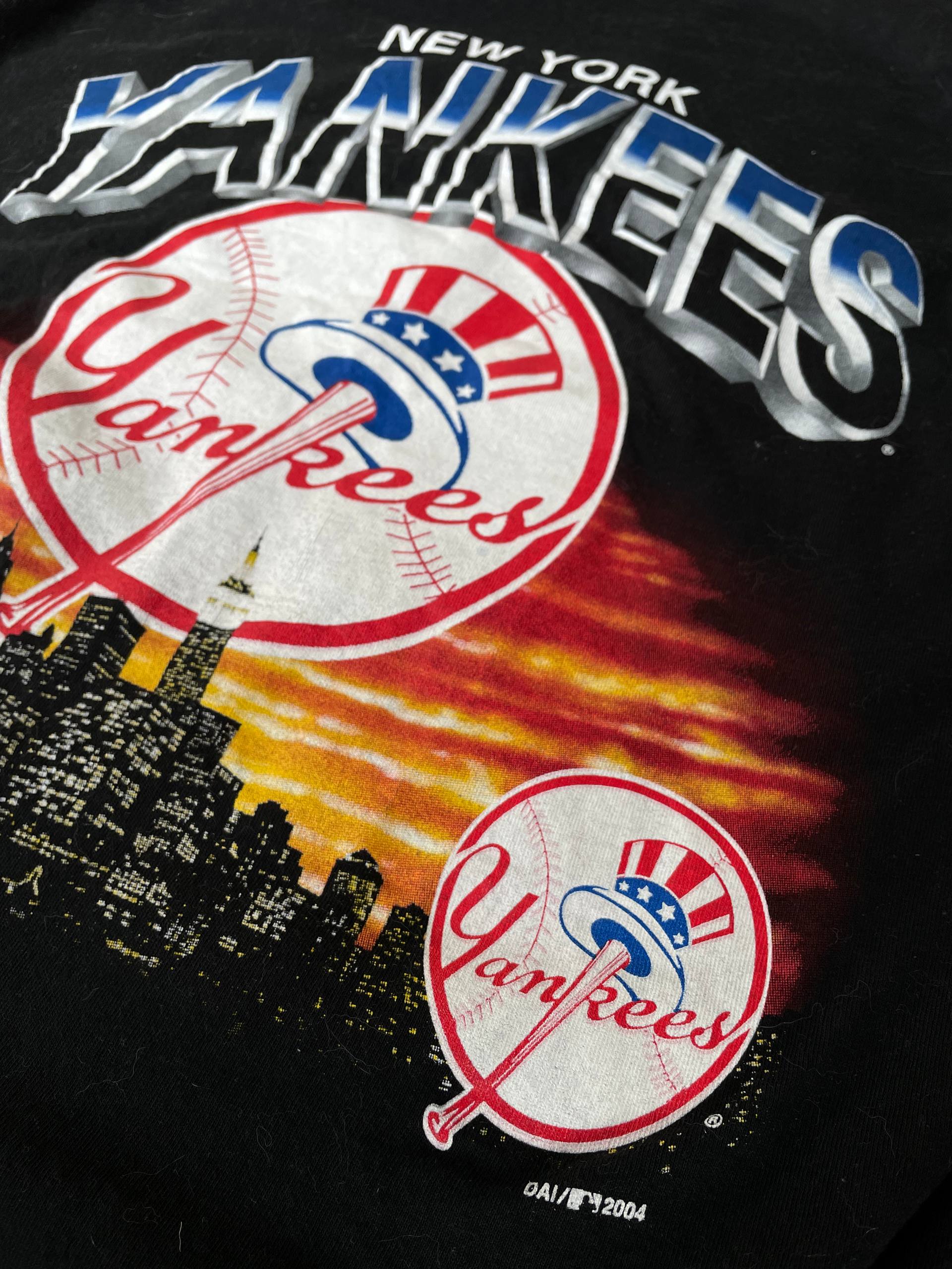 Винтажная футболка New York Yankees MLB 2004