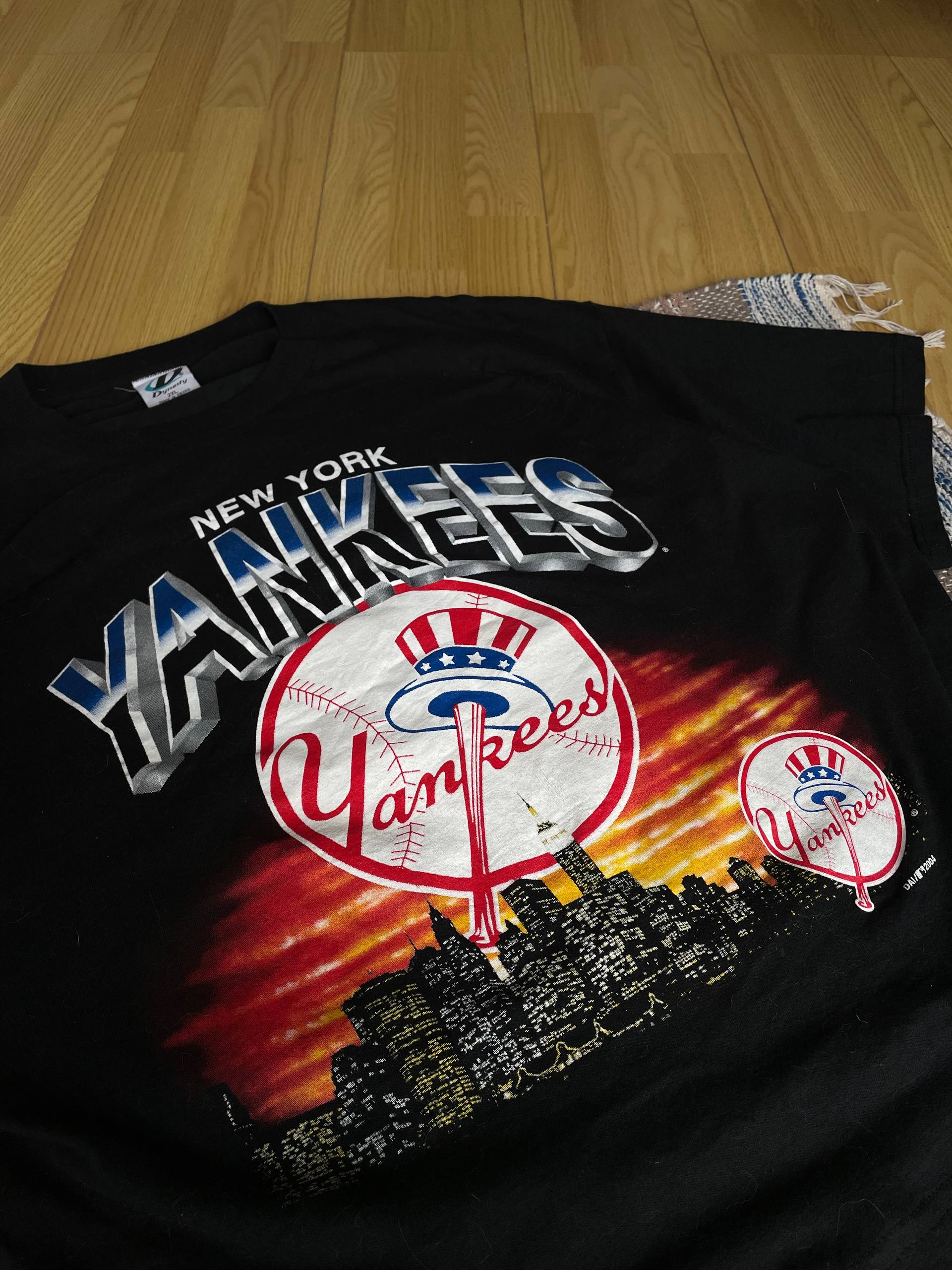 Винтажная футболка New York Yankees MLB 2004