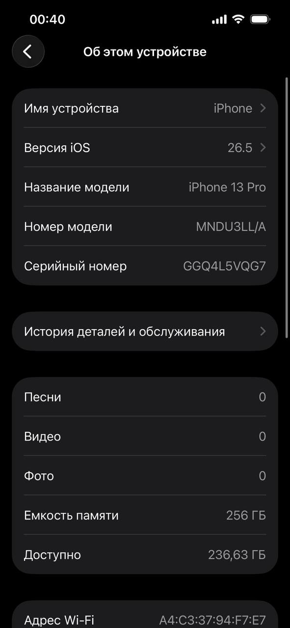 iPhone 13 Pro 256 ГБ