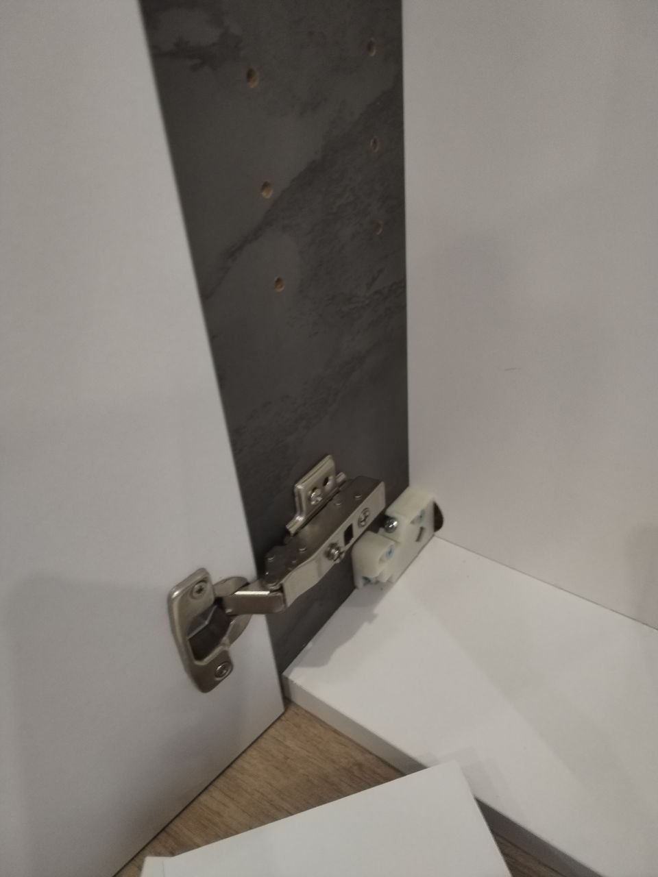 Зеркало для ванной комнаты с полками, 74×61 см