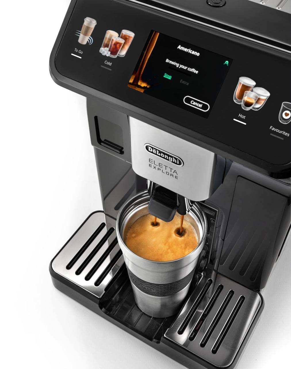 Кофемашина DeLonghi Eletta Explore ECAM450.65.S