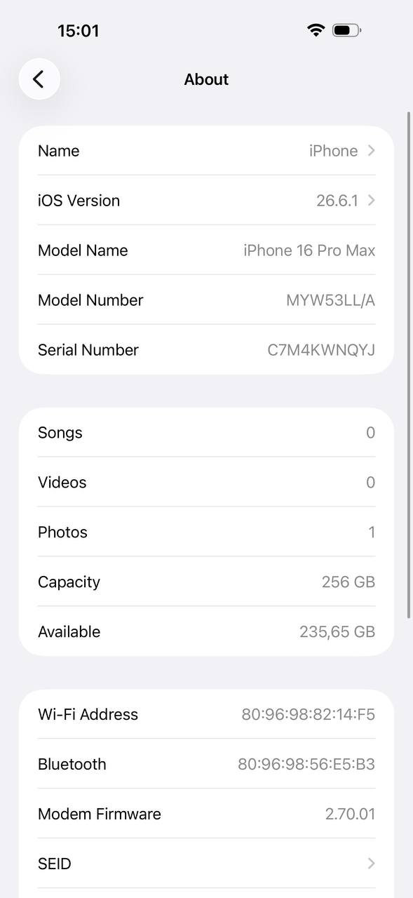 iPhone 16 Pro Max 256GB Desert Titanium