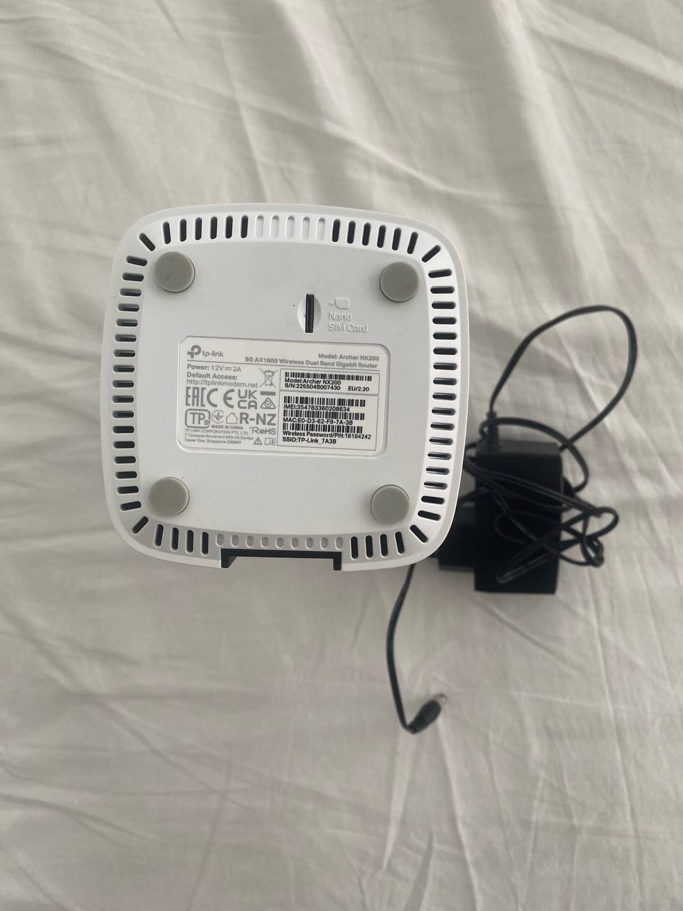 5G Wi-Fi роутер TP-Link Archer NX200