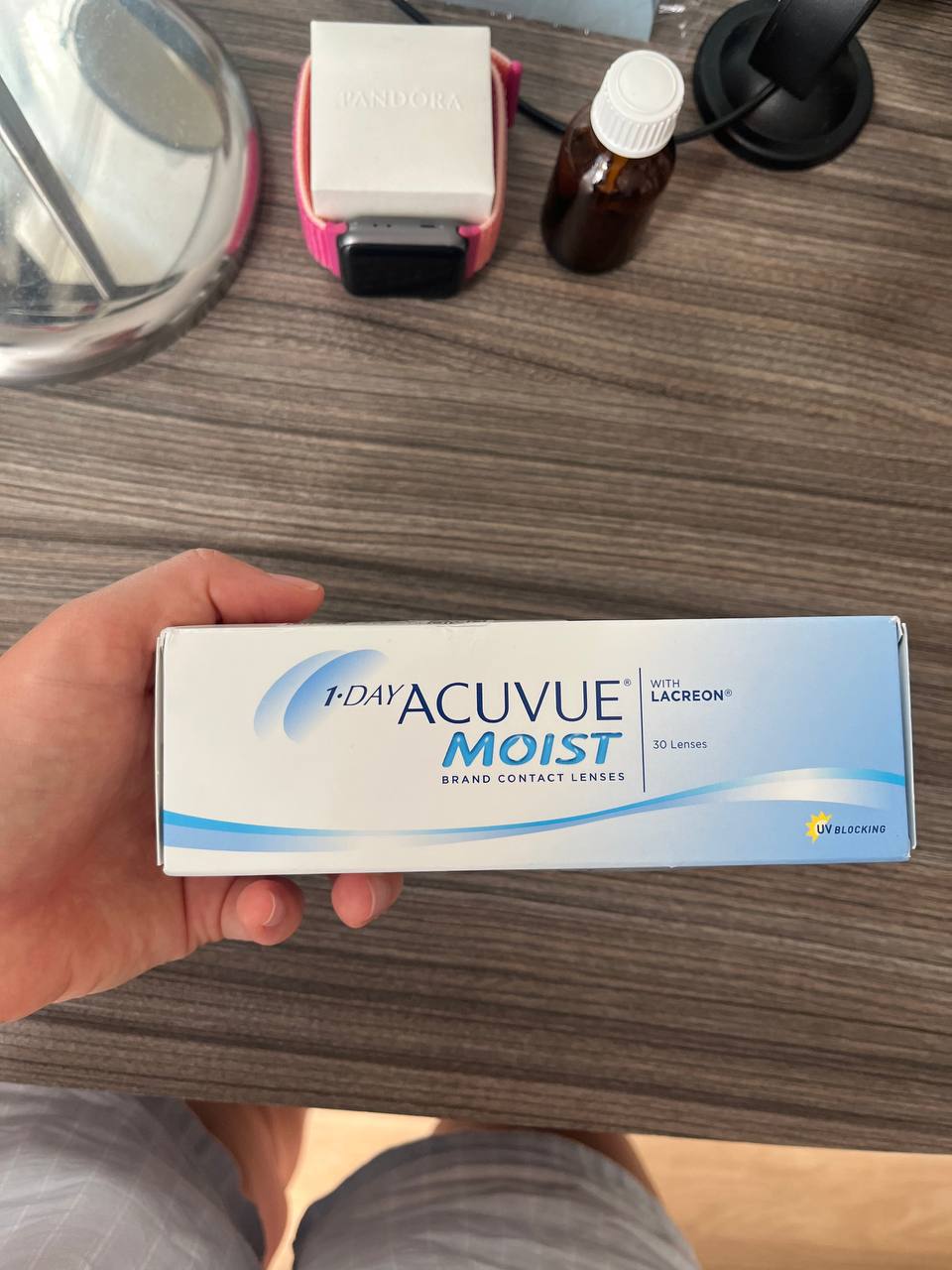 Контактные линзы ACUVUE MOIST -3,5, 30 шт