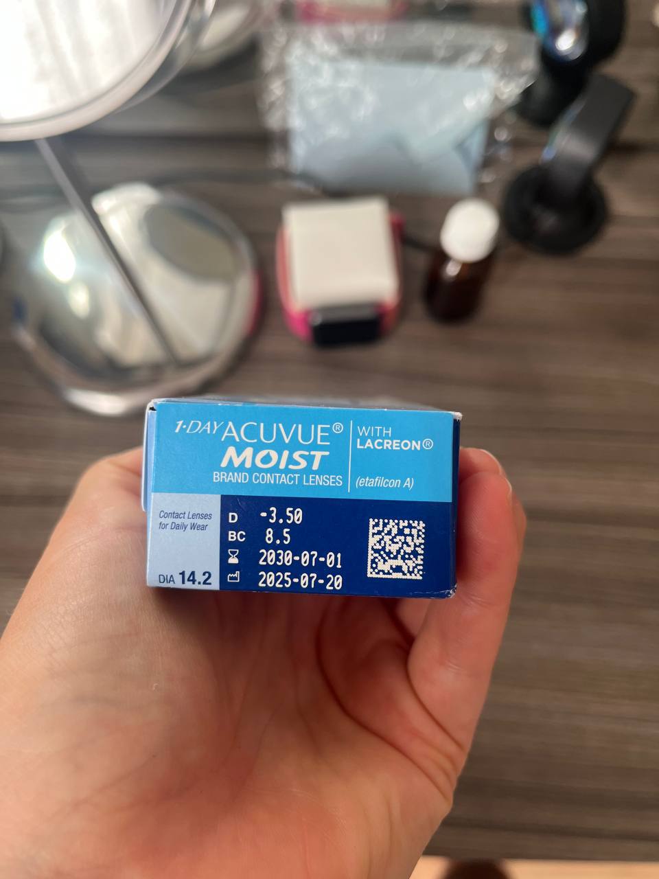 Контактные линзы ACUVUE MOIST -3,5, 30 шт