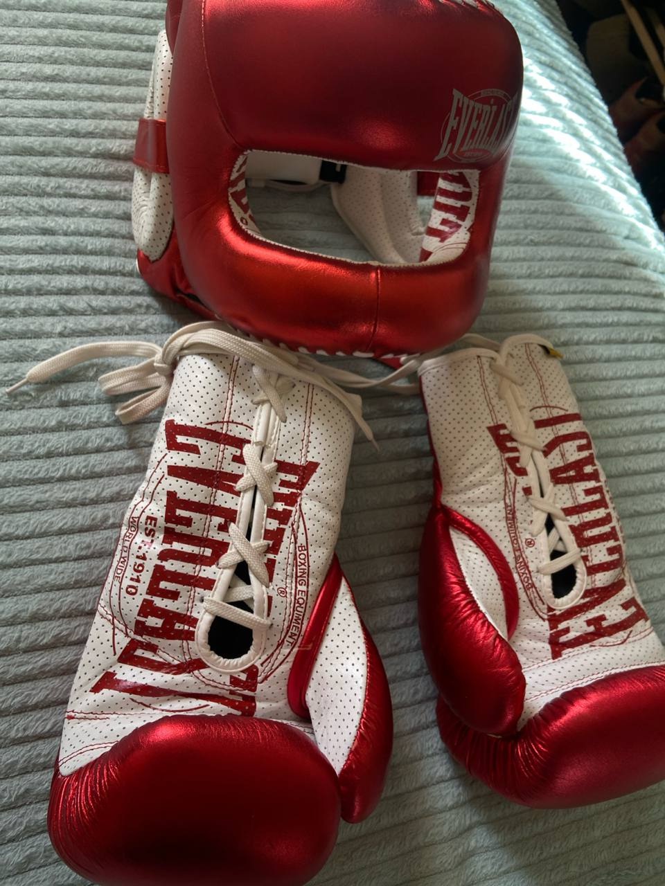 Боксерский шлем-бампер Everlast, размер L