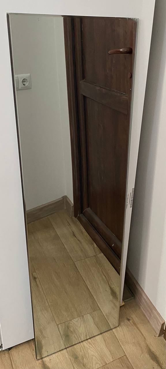 Зеркало 120×35 см с коциками