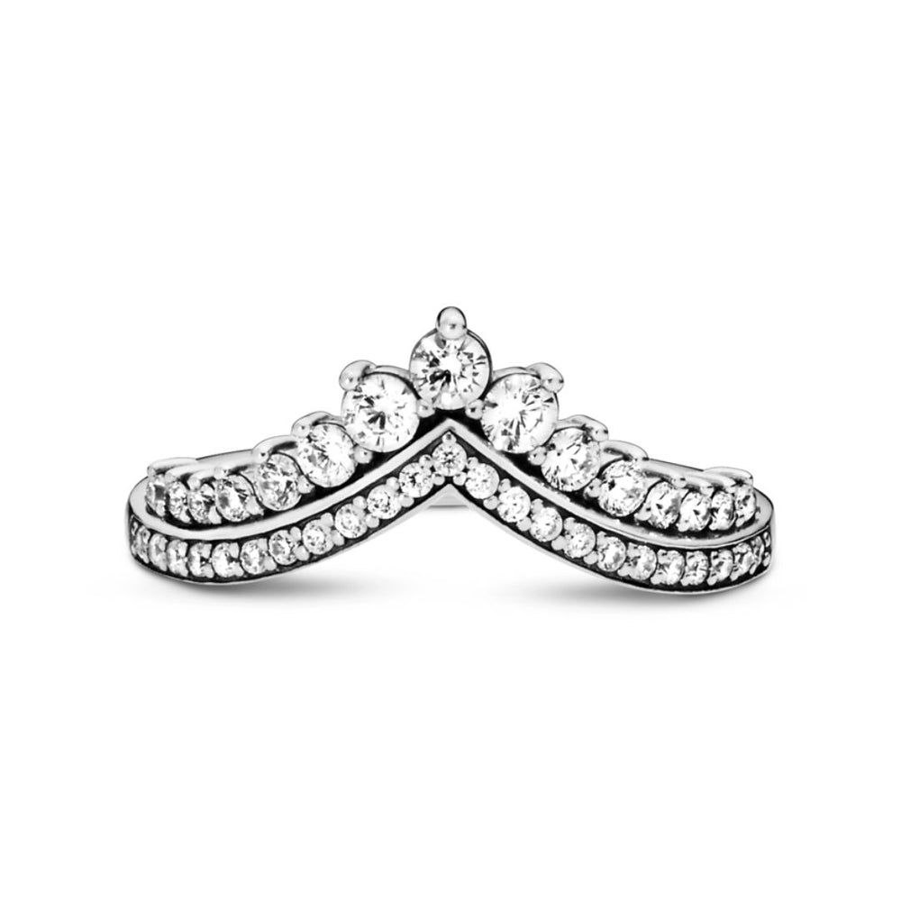 Кольцо Pandora Princess Wishbone Silver