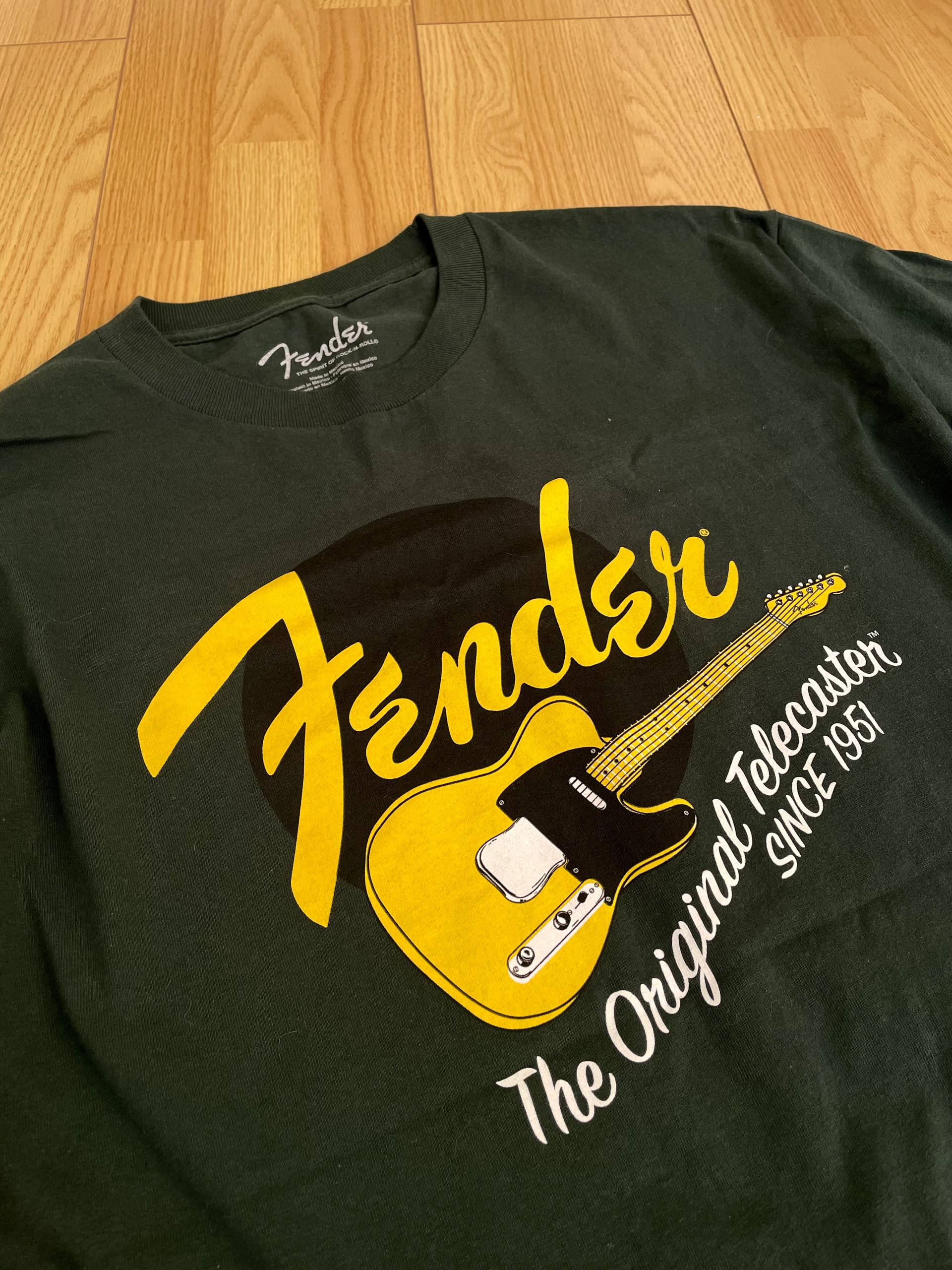 Винтажная футболка Fender