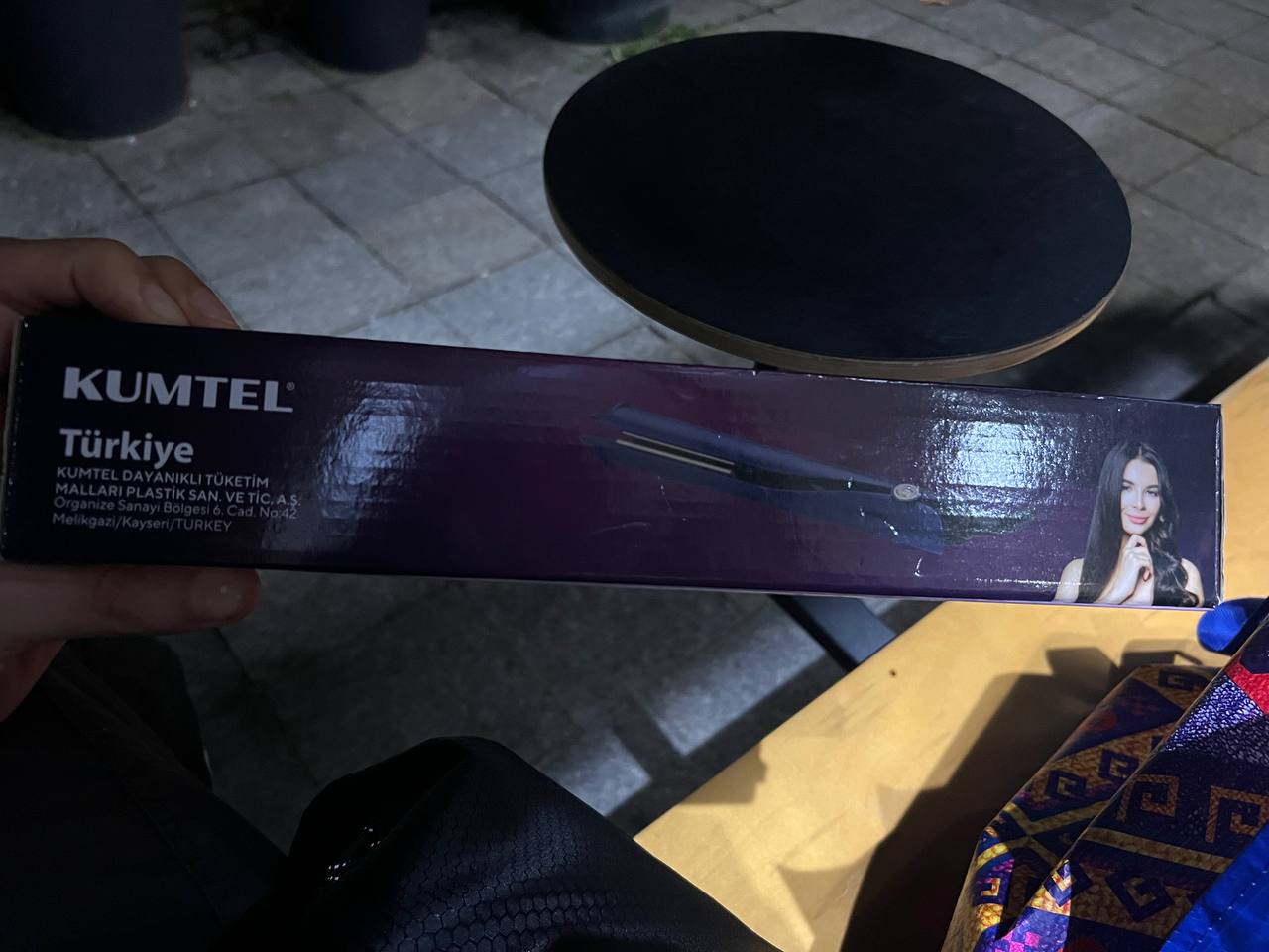 Выпрямитель для волос / плойка Kumtel