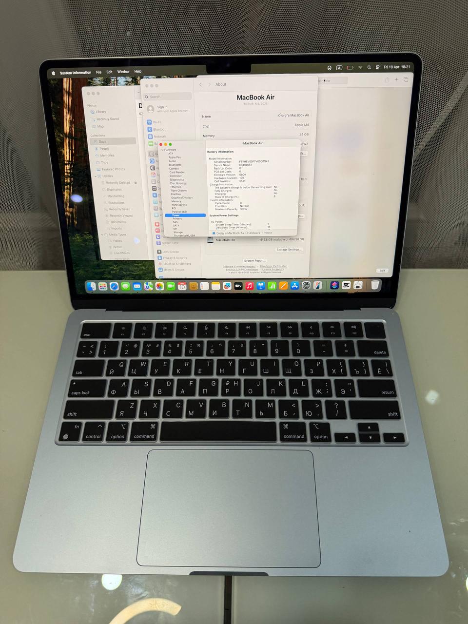MacBook Air M4 24 ГБ / 512 ГБ