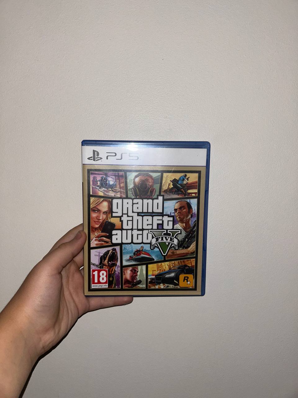 Диск GTA 5 для PlayStation 5
