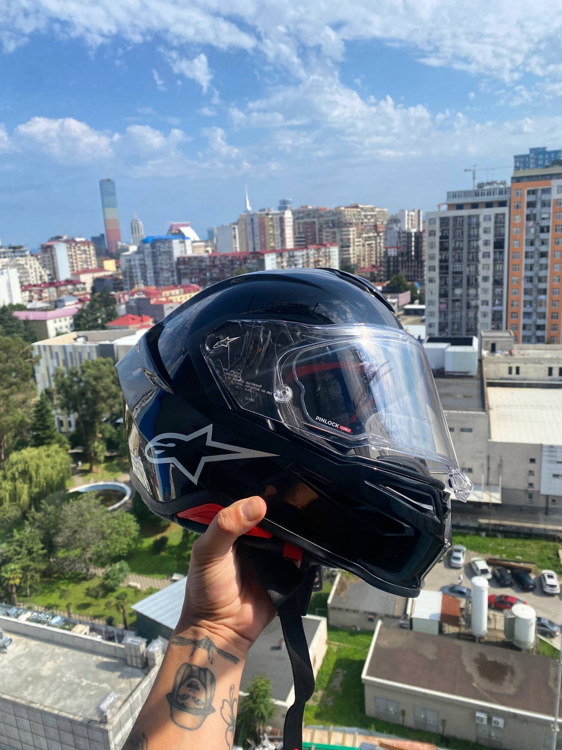 Мотоциклетный шлем Alpinestars S-R7, размер M