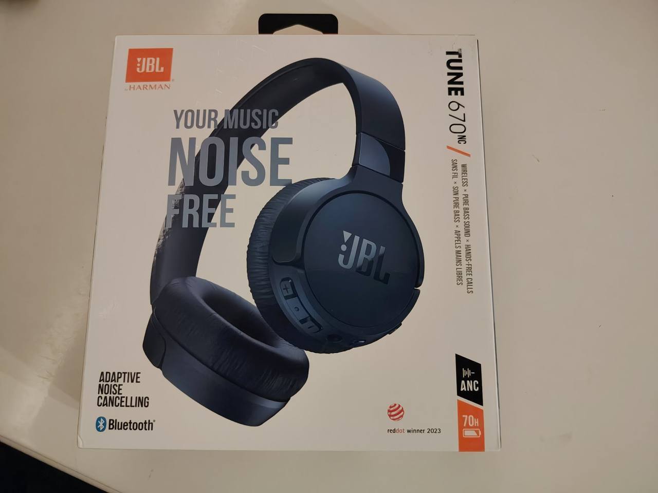 Bluetooth наушники JBL Tune 670