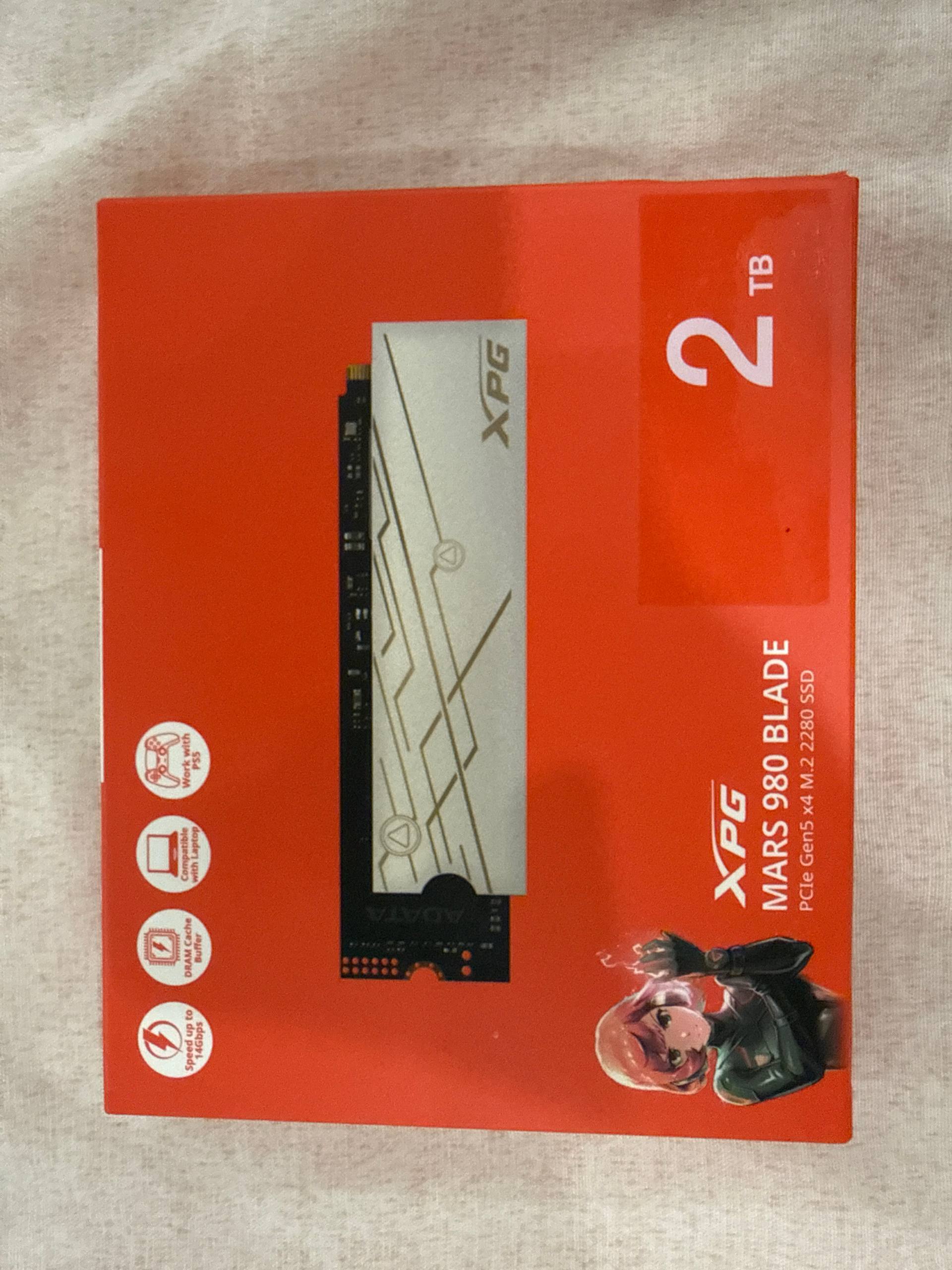 SSD накопитель, новый