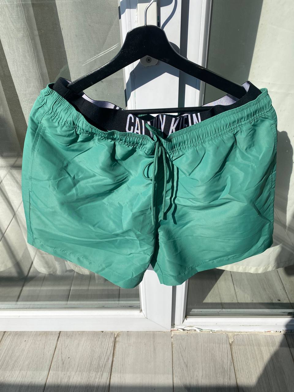 Шорты Calvin Klein бирюзовые XL
