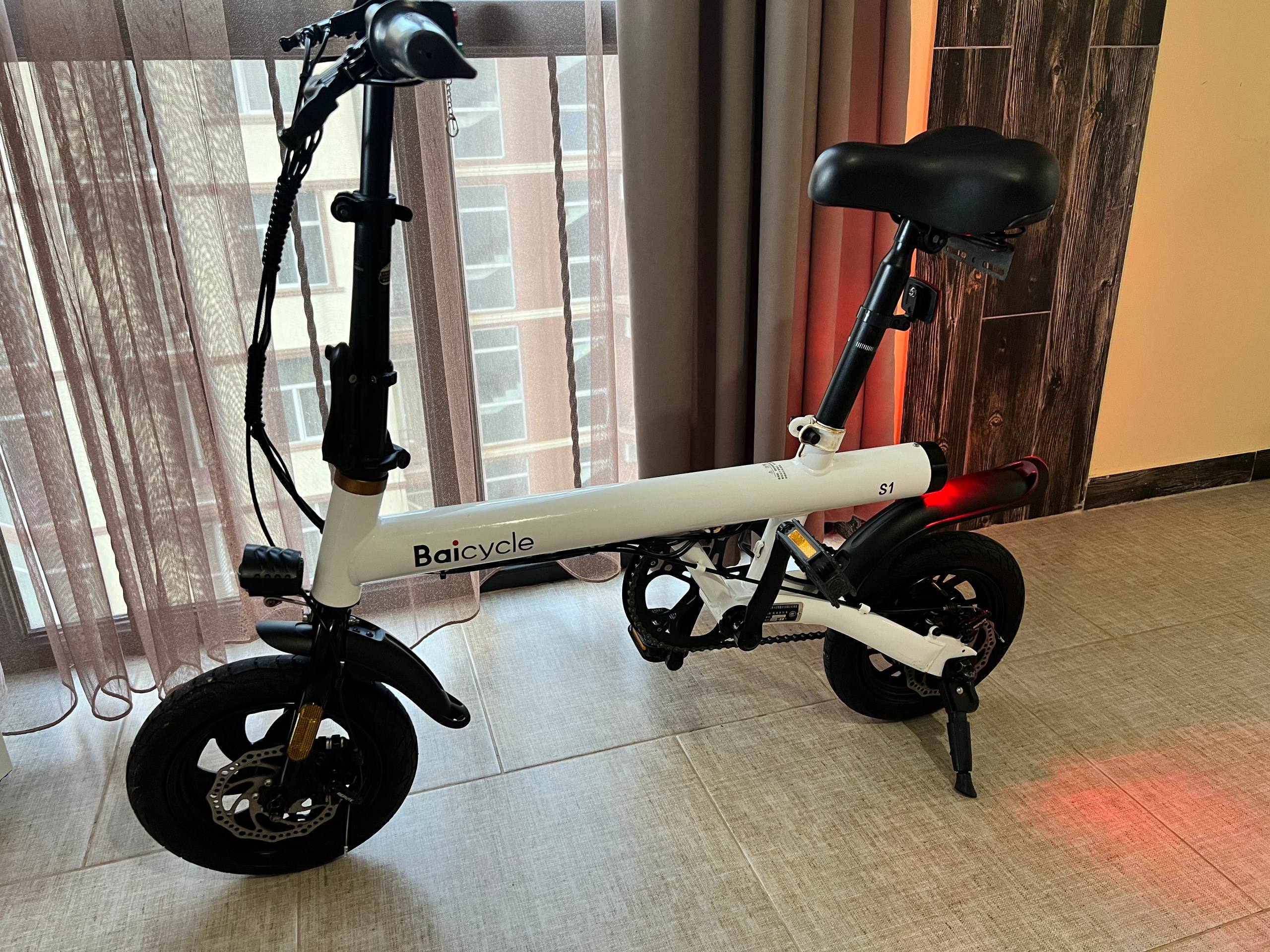 Складной электровелосипед Baiycle S1