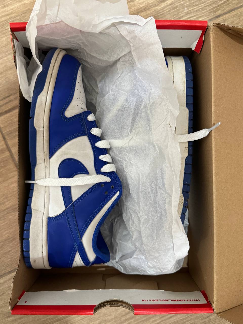 Nike Dunk Low кроссовки, размер 38,5