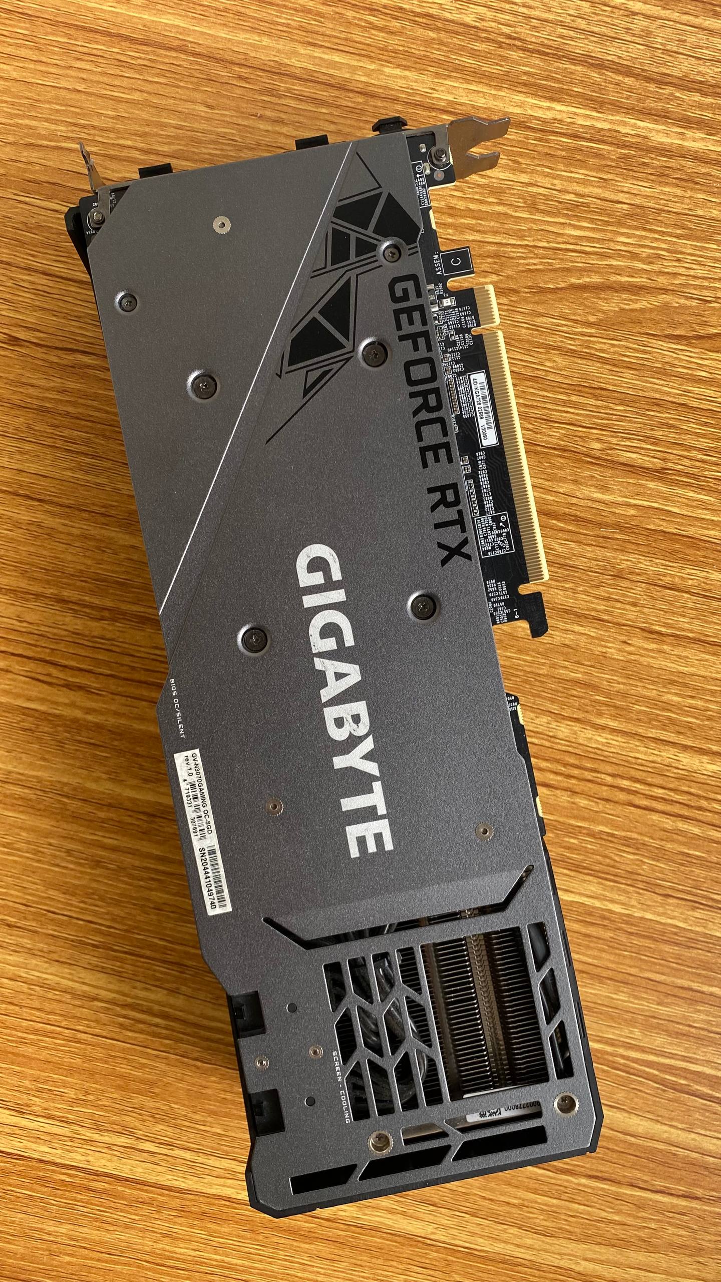 Видеокарта Gigabyte RTX 3070 Gaming 8GB
