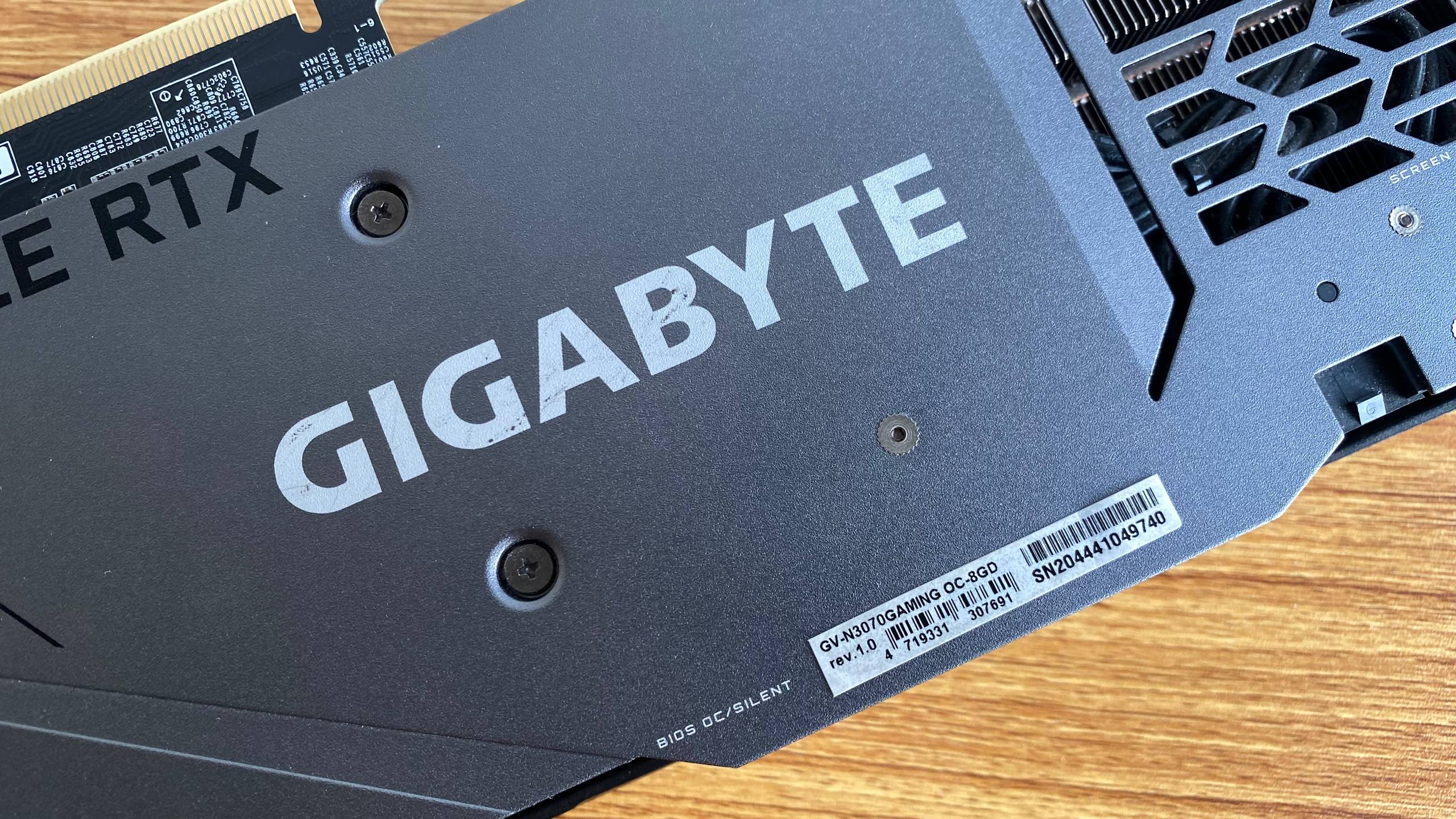 Видеокарта Gigabyte RTX 3070 Gaming 8GB