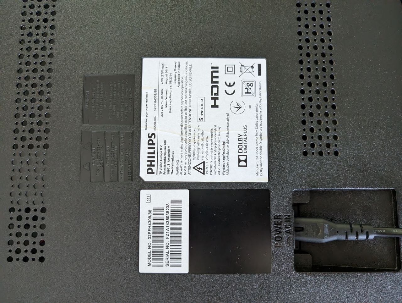Телевизор Philips 32" Full HD