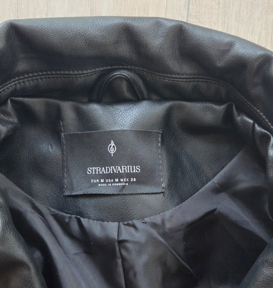 Косуха из эко-кожи Stradivarius, размер M